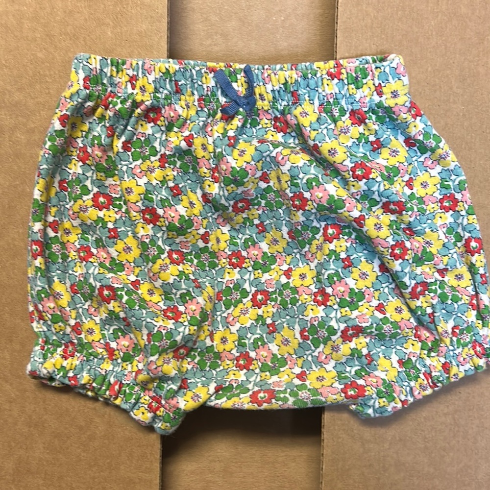 Baby Boden floral bloomers/shorts